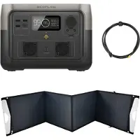 EcoFlow River 2 MAX Powerstation + 200W Solarpanel