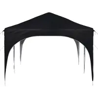 vidaXL Pop-up Partyzelt 575 x 288 x 245 cm Anthrazit Oxford-Stoff