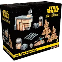 Asmodee Star Wars: Shatterpoint - Take Cover Terrain Pack, Spielbrett, Grau, Sand