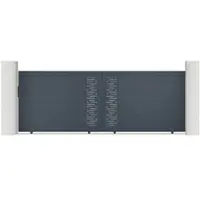 Casanoov Schiebetor Aus Aluminium Arlberg 400x140cm Grau