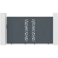 Casanoov Schiebetor Elektrisch Sunny 300x180cm & Schiebetorantrieb Ranger C300