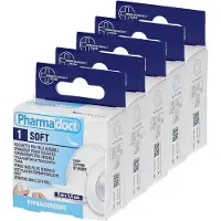 Pharmadoct Heftpflaster hyperallergenisch 2,5 cmx5 m 5x 5x1 St Pflaster
