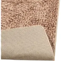 vidaXL Teppichläufer MARSA Gelb 100 x 400 cm Polyester und PVC