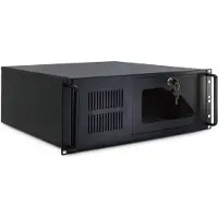 Value 19" Servergehäuse STD, schwarz, 4HE