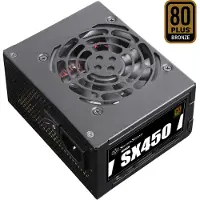 Silverstone SX450-B, 450 W, 90 - 265 V, 47 - 63 Hz, Aktiv, 120 W, 450 W
