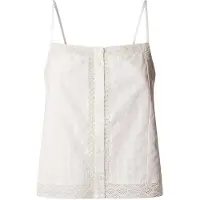 Pepe Jeans für Damen. PL3051377 Oberteil Daola weiß (XL), Lässig, Baumwolle, Ärmellos / Hosenträger