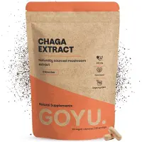 GOYU Chaga Extract Kapseln 400mg ORGANIC