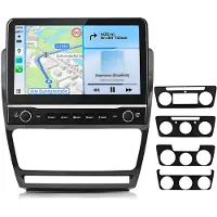 AWESAFE Autoradio für Skoda Octavia II 1Z3 1Z5 2008-2013 kabellos CarPlay Android Auto GPS Navigation DSP WIFI 2+64GB 10.1 Zoll Car Radio Bluetooth