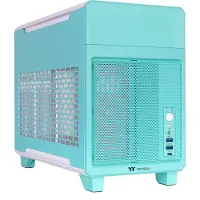 Thermaltake TR100, Mini Tower, PC, Mintfarbe, micro ATX, Stahl, 6,8 cm