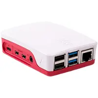 Raspberry Pi 1876751, Hülle, , , Rot, Weiß, ABS, 71 mm