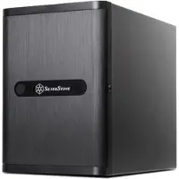 Silverstone SST-DS380B, Schwarz, Aluminium, Edelstahl, 211 mm, 360 mm, 285 mm, 12 cm