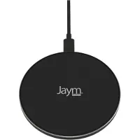 Jaym , Kabelloses Qi Ladegerät 15W intelligent & schnell, Schwarz