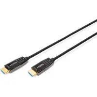 Digitus HDMI AOC Hybrid Glasfaserkabel UHD 8K 30m schwarz
