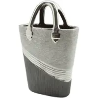 Gilde Handtasche Bridgetown H=31,5cm - grau|silber