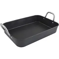 KOPF Auflaufform Pura (Bräter Kohlenstoffstahl, Griffe aus Edelstahl, geeignet für Induktion, 5 Liter)