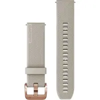 Garmin Silikonarmband - 20 mm Anschluss - Light Sand / Rose Gold