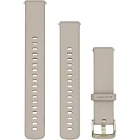 Garmin Schnellwechsel-armbänder, Silikon, french grey/softgold 18 mm