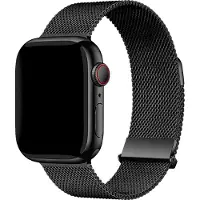 IMoshion Mailändische Magnetarmband für Apple Watch | 38/40/41/42 mm - Schwarz