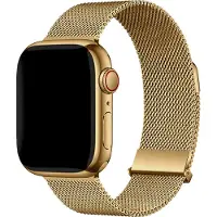 IMoshion Mailändische Magnetarmband für Apple Watch | 38/40/41/42 mm - Gold