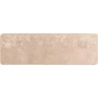 vidaXL Teppichläufer MARSA Beige 100 x 300 cm Polyester und PVC