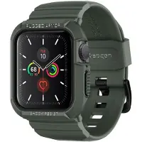 Spigen Rugged Armor Pro Hülle für Apple Watch 40 mm / 41 mm - Grün