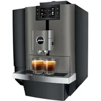 Jura - X10 Dark Inox (EB) - Automatische Kaffeemaschine mit Cold Brew und 35 Spezialitäten