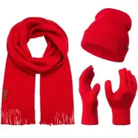 Rock Creek Schal Mütze Handschuhe Set Winterset