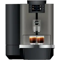 Jura - X4 Dark Inox (EB) - Professionelle automatische Kaffeemaschine mit P.A.G.2, 3,5" Display und 27 Spezialitäten