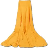 Bestgoodies Mikrofaser Decke Hellorange Marigold 90 x 140 cm