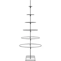 vidaXL | Metall Weihnachtsbaum | 150 cm Pulverbeschichteter Stahl