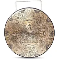 Phoenix Nepalesischer Gong Buddha Shakyamuni graviert -- 60cm, 9,5kg kaufen online