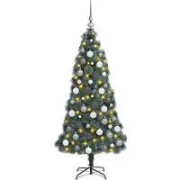 vidaXL Ida (mit LEDs und goldenen Kugeln)