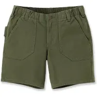 Carhartt Rugged Flex Relaxed Fit Canvas Work Damen Shorts