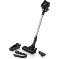 Bosch Serie 6 BBS611BSC, 2-in-1-Stabstaubsauger, Beutellos, Schwarz, Trocken, Filterung, Glatter Boden, Teppich