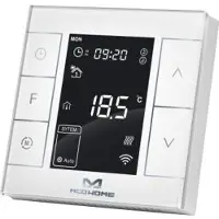 MCO Home MCOHome Thermostat MH7 für Elektroheizungen mit Feuchtigkeitssensor Version 2 bl