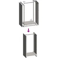 vidaXL Brennholzregal 40x30x80 cm Wetterfester Stahl