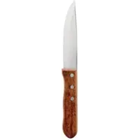 Gastronoble Olympia Jumbo Steakmesser | mit Holzgriff | 12,5cm | 12 Messer