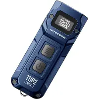 Nitecore TUP2 Cobalt Blue, aufladbare Taschenlampe Schlüsselanhänger, 1200 Lumen