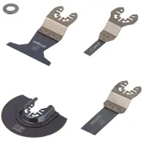Wolfcraft 5-tlg. Zubehörset für Vibrationssäge PRO 3961000