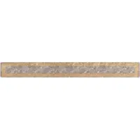 vidaXL Teppichläufer MARSA Grau 50 x 450 cm Polyester und PVC