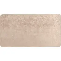vidaXL Teppichläufer MARSA Beige 80 x 150 cm Polyester und PVC