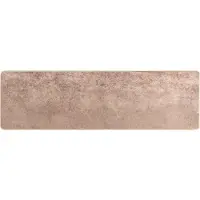 vidaXL Teppichläufer MARSA Sand 50 x 200 cm Polyester und PVC