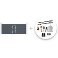 Casanoov Flügeltor Elektrisch Sunny 400x160cm & Drehtorantrieb Tanker B250