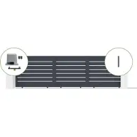 Casanoov Elektrisches Schiebetor Vogel 500x140cm & 2 Pfosten & Ranger C300 Motor