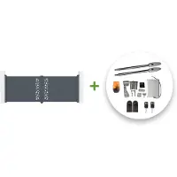 Casanoov Flügeltor Elektrisch Sunny 400x140cm & Drehtorantrieb Tanker B250