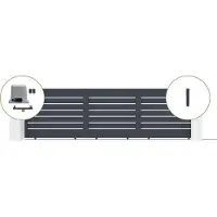 Casanoov Vogel 500x140cm Aluminium Schiebetor & 2 Graue Pfosten & Ranger C300 Motor