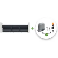 Casanoov Elektrisches Schiebetor Vogel 500x140cm & Tanker C600 Motorisierung