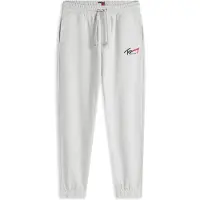 Tommy Hilfiger Lange graue Herren Jogginghose mit Kordel und Taschen im sportlichen Look