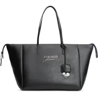 Tommy Hilfiger TJW BOLD TOTE Damen Tasche Schwarz : Größe - UNICA Größe: UNICA