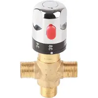 OEM Thermostatische Mischpumpe aus Edelstahl für Duscharmatur - Automatische Berührungsfreie Badarmatur mit Temperaturregelung.